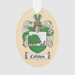 Ornamento Callahan Coat of Arms Ornament