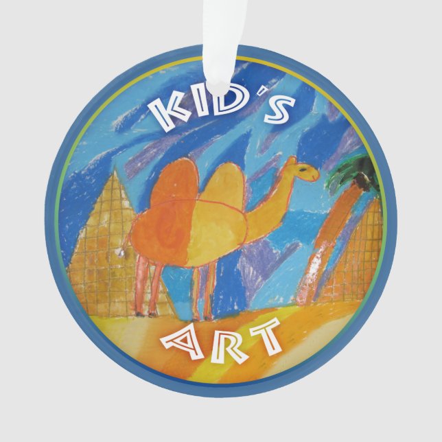 Ornamento Camel Art by Kids (Frente)