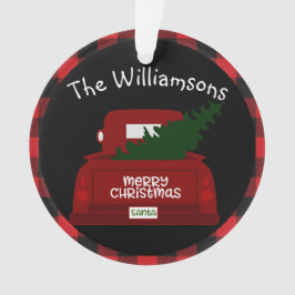 Ornamento Caminhão de Estampagem de Buffalo Personalizado