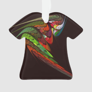 Ornamento Camisa acrílica de Abstrato de Chameleon