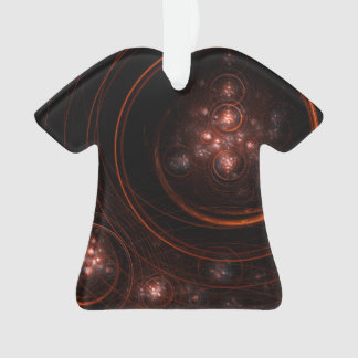 Ornamento Camisa de Acrilato de Abstrato de Arte