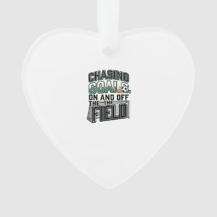 Ornamento Camisa de Campo Vintage de Futebol Chasing Goals D