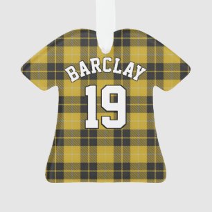 Ornamento Camisa de Natal Clan Barclay Tartan
