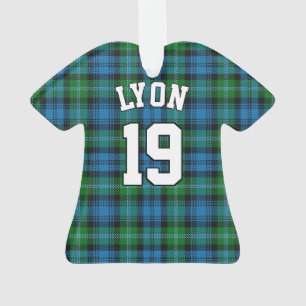 Ornamento Camisa de Natal Clan Lyon Tartan