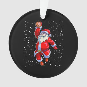 Ornamento Camisa De Natal De Basquete Masculino De Basquete 