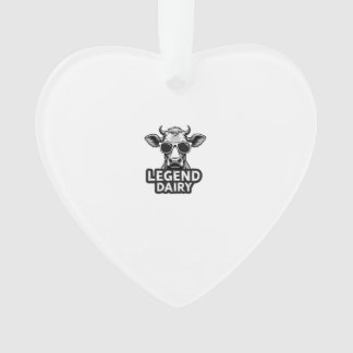 Ornamento Camisa engraçada lenda laticínio fazendeiro vaca P