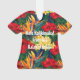 Ornamento Camisa floral havaiana do paraíso tropical Aloha (Verso)