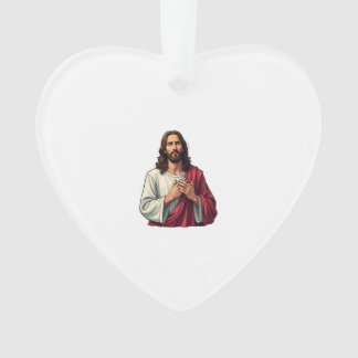 Ornamento Camisa Gravada Fé Vintage Jesus Cicatriz de Prego