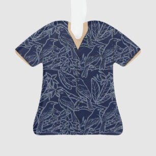Ornamento Camisa temática do Havaí em acrílico