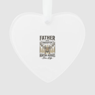 Ornamento Camisas de caça de companheiros de pai e filha Des