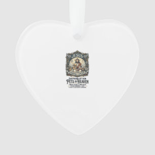 Ornamento Camiseta de Lembrança Memorial Jesus Pet Cristão G