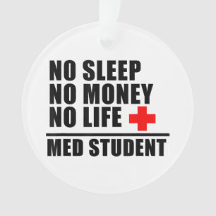 Ornamento Camiseta Engraçada de Escola de MedicinaConfie em