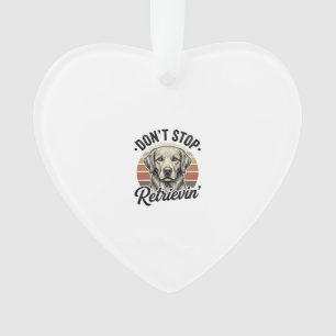 Ornamento Camiseta Gráfica de Gravura Vintage de Cachorro Re