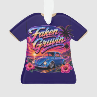 Ornamento Camiseta Gráfica do Havaí