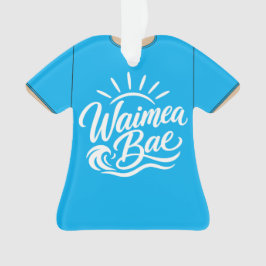 Ornamento Camiseta Gráfica do Havaí 