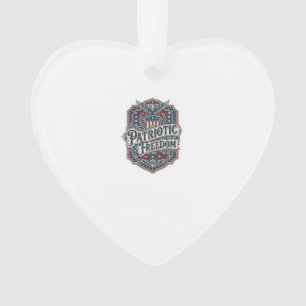 Ornamento Camiseta Gráfica Vetorial Gospel Country Patriótic