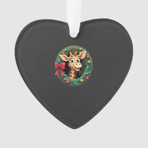 Ornamento Camiseta Natalícia Festiva de Rosto de Meme de Gir