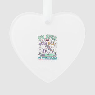 Ornamento Camiseta T-S de Tipografia Negrito Pilates de Unic