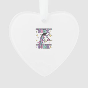 Ornamento Camiseta Unicórnio Mágico Formatura Jardim de Infâ