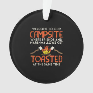 Ornamento Campanha Campanha e Marshmallow