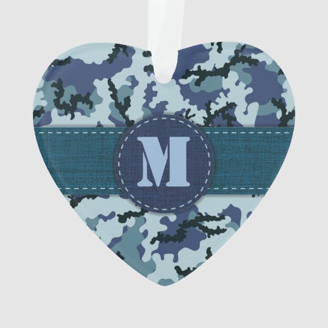 Ornamento camuflagem do marinho (Verso)