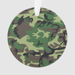 Ornamento Camuflagem Militar