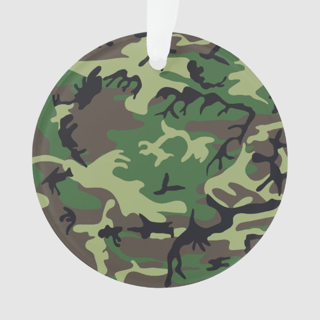 Ornamento Camuflagem Militar (Frente)