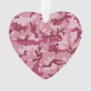 Ornamento Camuflagem rosa