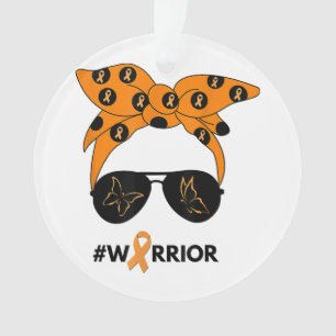 Ornamento Câncer de rim Laranja Bandana Unbrea