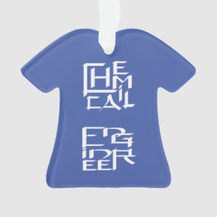 Ornamento Caractere de Engenheiro Químico