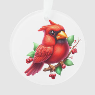 Ornamento Cardeal Redbird - TRANSFERA-O!