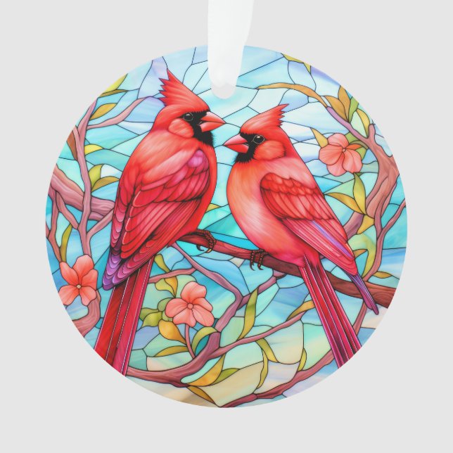 Ornamento Cardeal Redbird - TRANSFERA-O! (Frente)