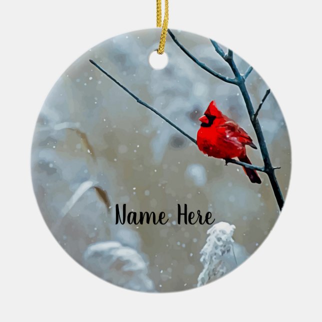 Ornamento Cardinal (Frente)