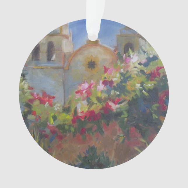 Ornamento Carmel Spain Mission California Garden (Frente)