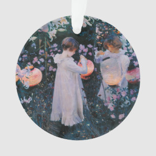 Ornamento Carnation Lily Lily Rose por John Singer Sargent