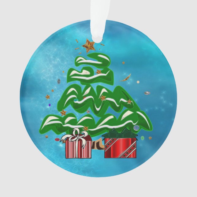 Ornamento Caroling Snowman (Frente)