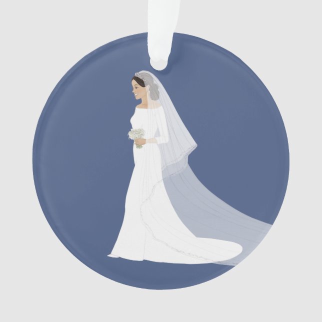 Ornamento Casamento Real de 2018 (Frente)