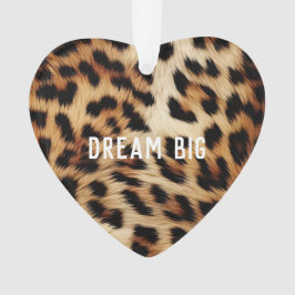 Ornamento Castanho-Leopardo