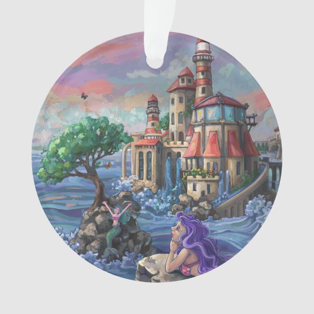 Ornamento Castelo de Sereia (Frente)