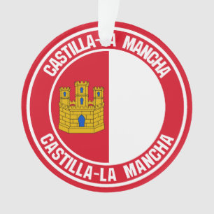 Ornamento Castilla-La Mancha Round Emblem