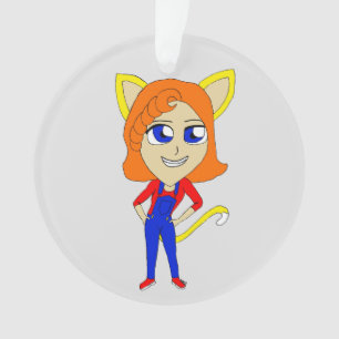 Ornamento catgirl chibi