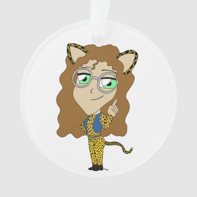 Ornamento catgirl chibi (Frente)