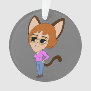 Ornamento catgirl chibi