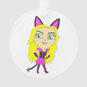 Ornamento catgirl chibi