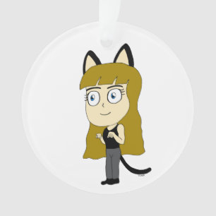Ornamento catgirl chibi