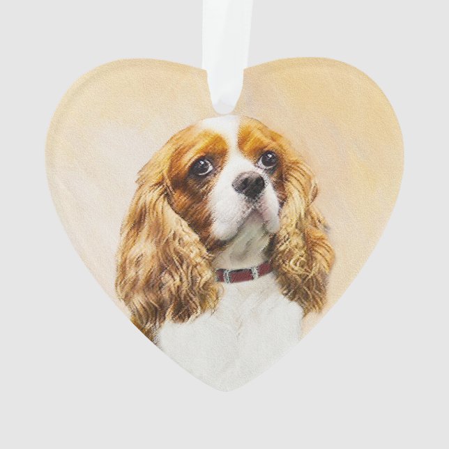 Ornamento Cavalier King Charles Spaniel Original (Verso)