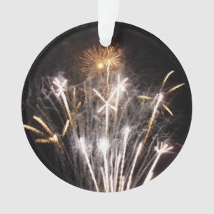 Ornamento Celebração Patriótica II de Fogos de Artifício Bra