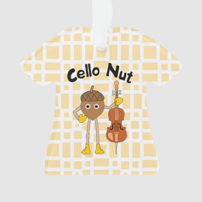 Ornamento Cello Nut (Frente)
