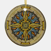 Ornamento celta do compasso