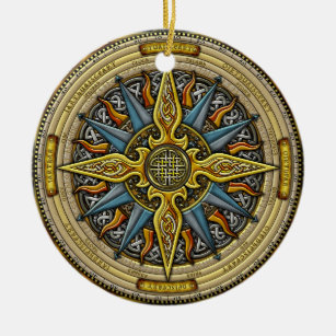 Ornamento celta do compasso